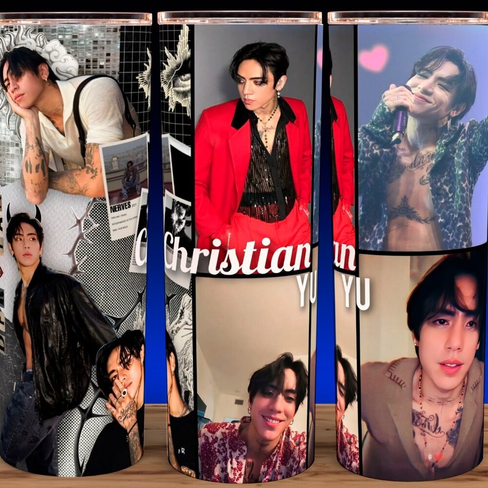DPR Christian Yu KPOP Singer Mug Tumbler 20oz